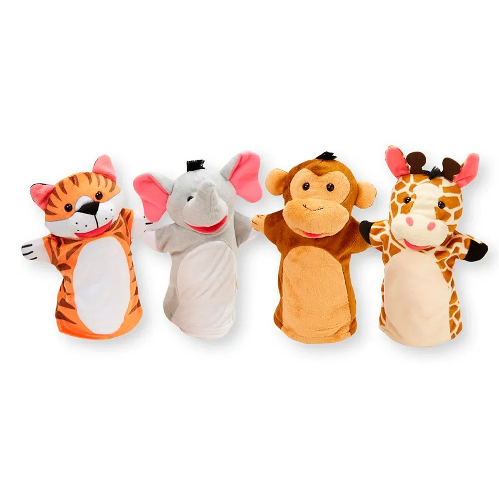 Hand Puppets Zoo Friends Handpop van Melissa & Doug – productfoto