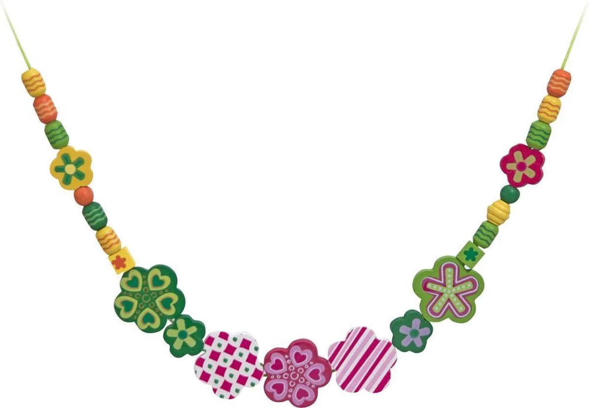 Houten Kralenset - Flower Power von Melissa & Doug in Mehrfarbig – Produktfoto
