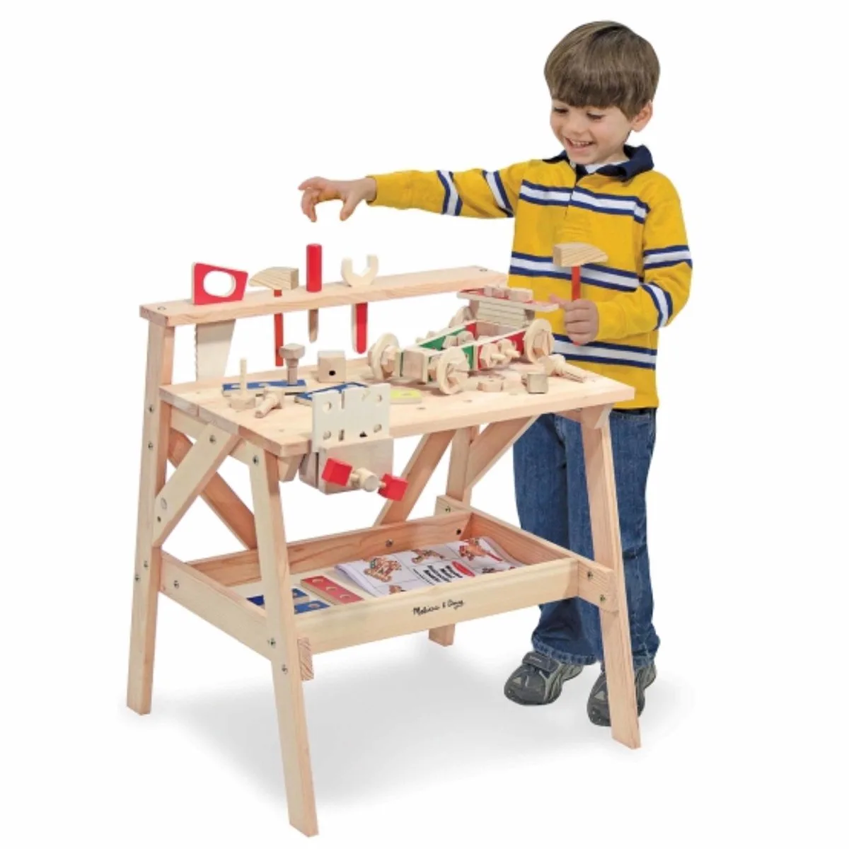 Houten werkbank by Melissa & Doug in Multicolour – product photo