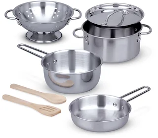 Ensemble De Casseroles Et Poêles de Melissa & Doug en Multicolore – photo du produit 1 sur 4
