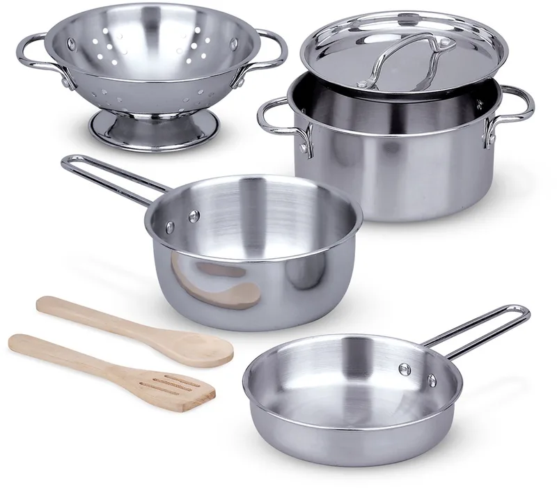 Ensemble De Casseroles Et Poêles de Melissa & Doug en Multicolore – photo du produit 1 sur 4