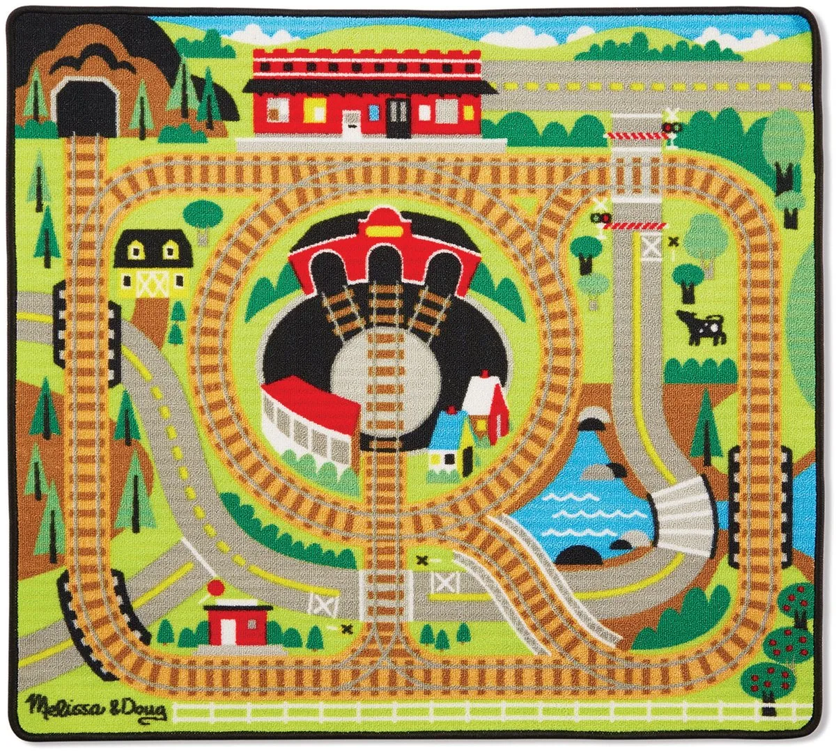 Treinkleed Met Spoor - Speelkleed van Melissa & Doug in Meerkleurig – productfoto