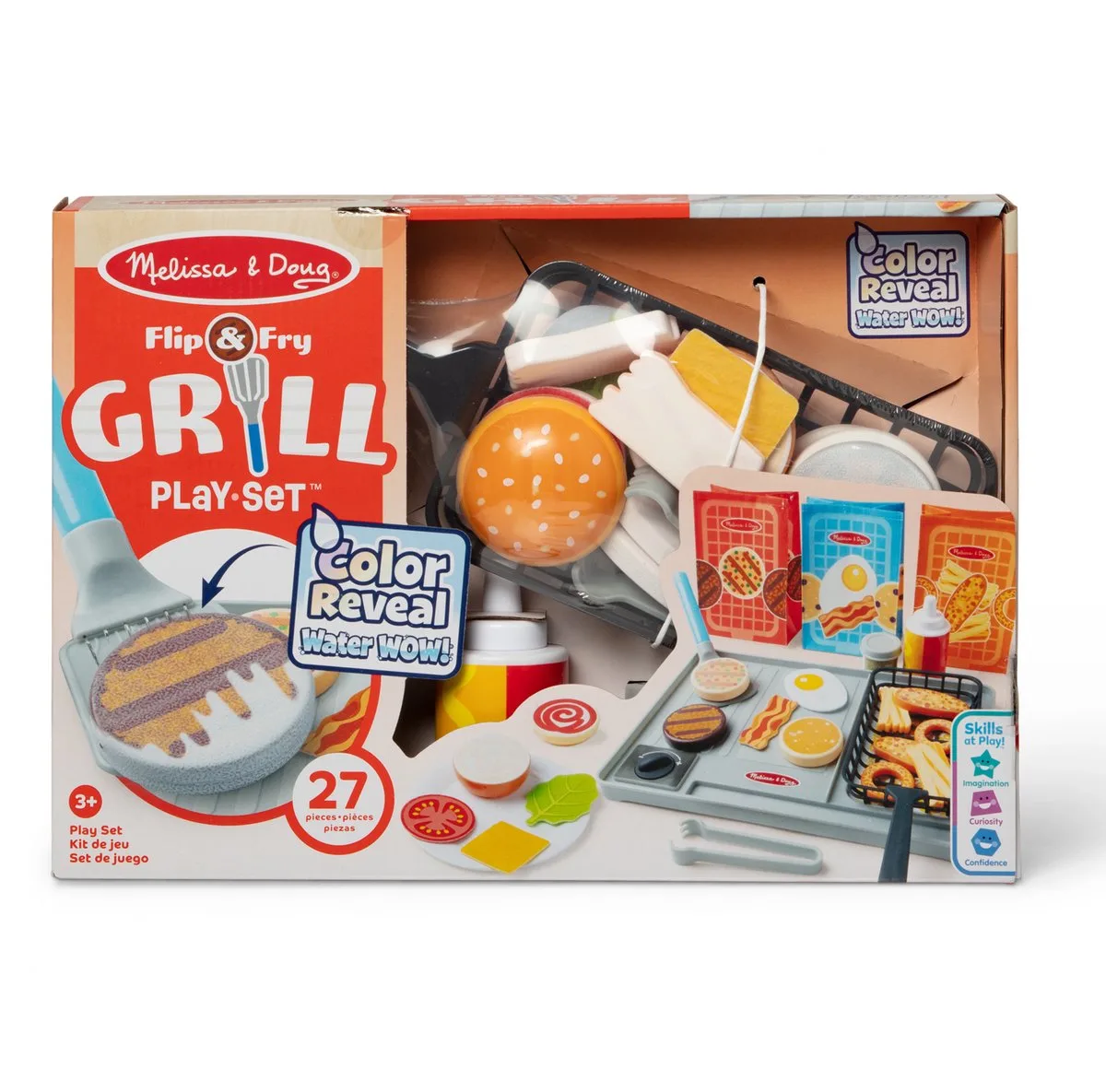 Water WOW! Frituur speelset – Magisch koken met water från Melissa & Doug i Flerfärgad – produktbild