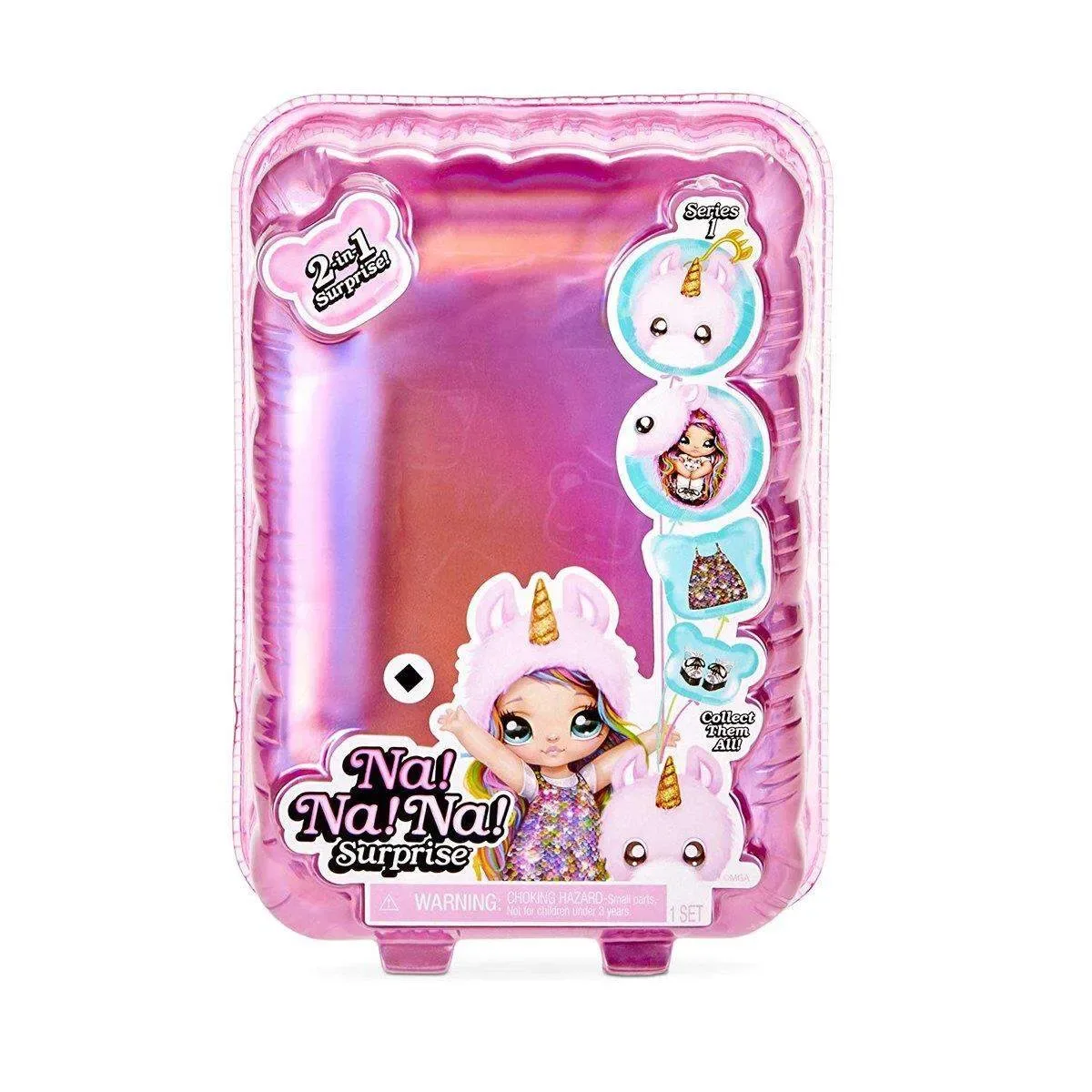 Na! Na! Na! Surprise Doll 2in1 Puppe mit Plüsch-Anhänger, 1 Stück, sortiert de MGA Entertainment – photo du produit