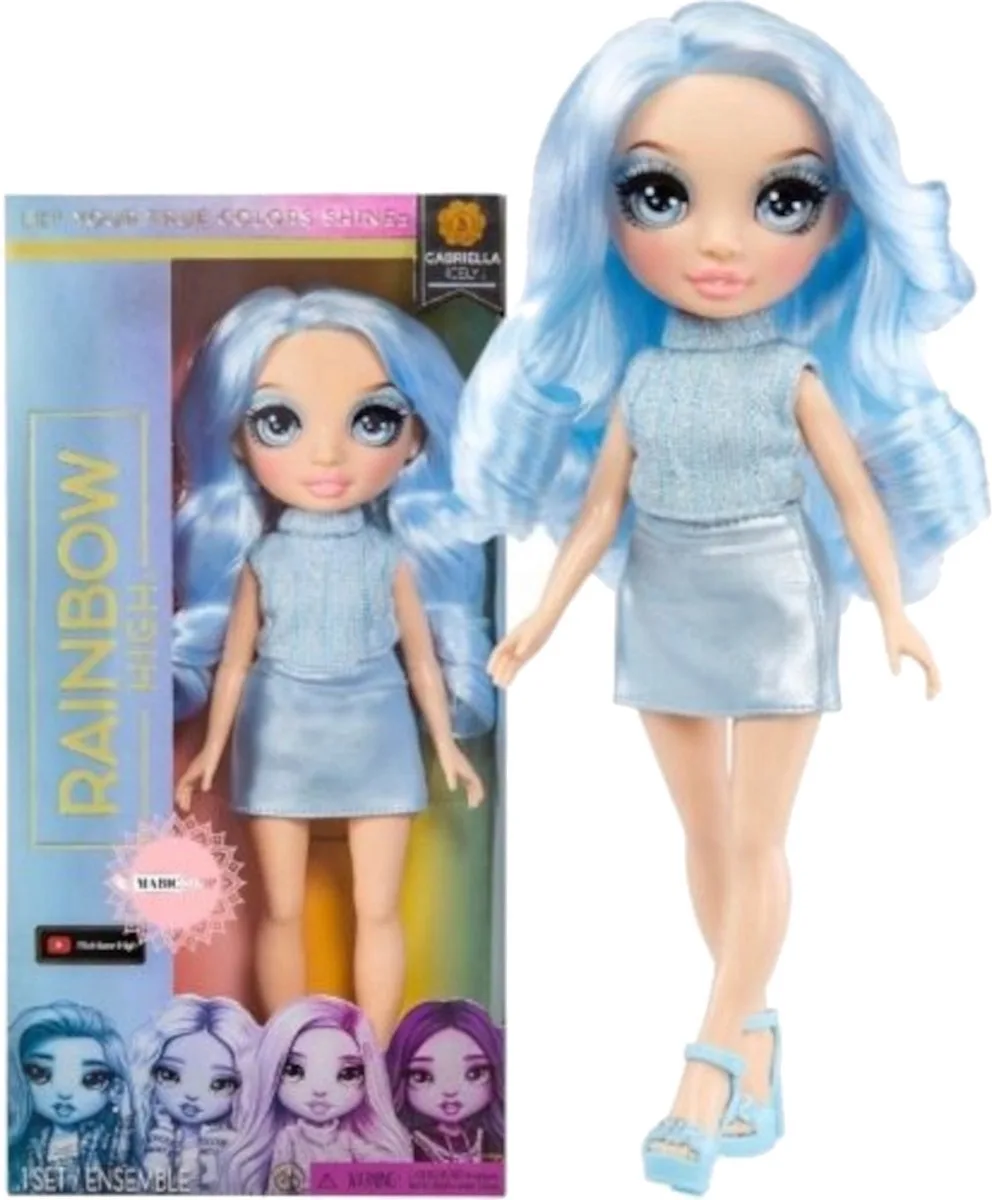 Rainbow High Fashion Doll Gabriella Icely 28 cm - modepop de MGA Entertainment en Bleu – photo du produit