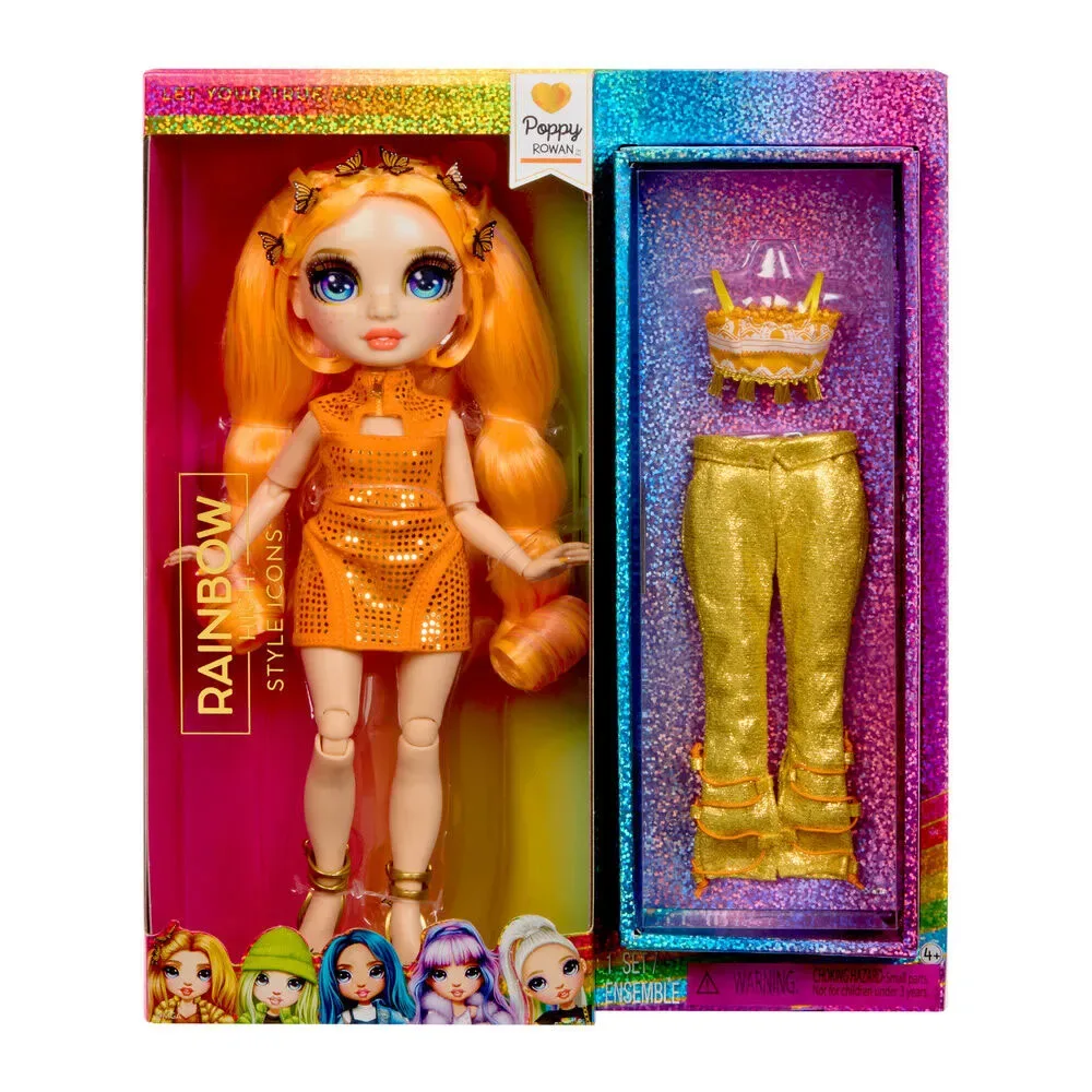 Mga Poupée Rainbow High Style Icons Poppy de MGA Entertainment – photo du produit