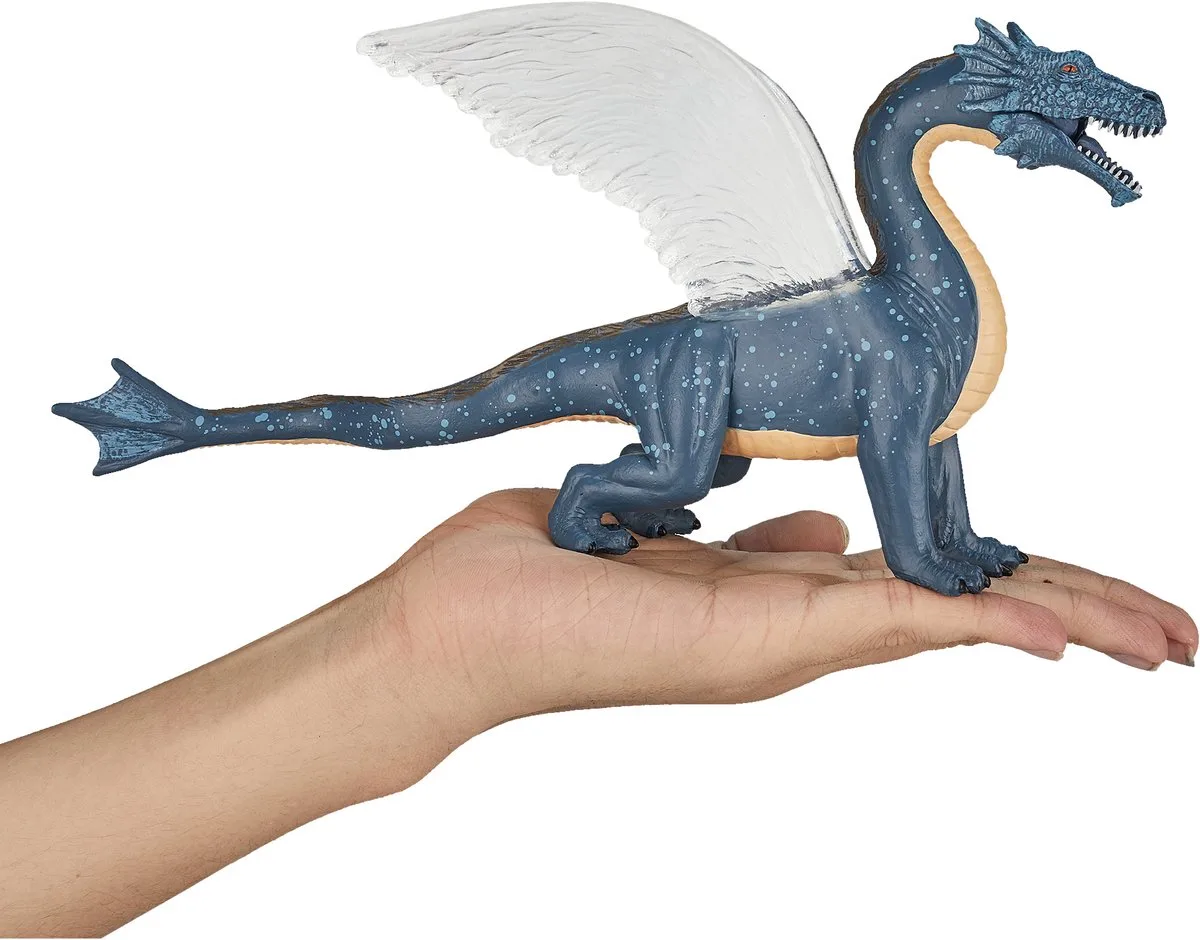Fantasy Zeedraak met Bewegende Kaak - 387252 van Mojo in Blauw, Geel – productfoto