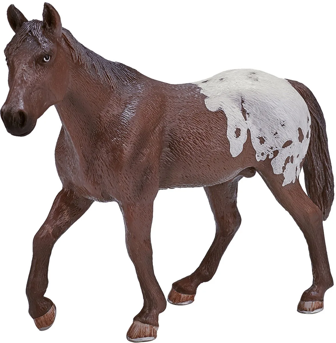 Horse World Appaloosa Hengst Kastanje - 387150 von Mojo in Braun, Weiß – Produktfoto