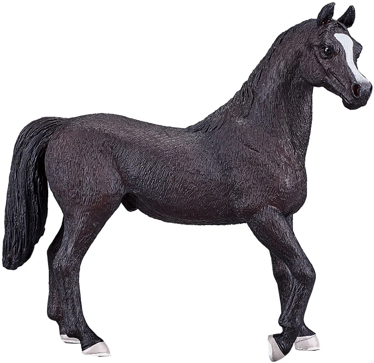 Horse World Arabische Hengst Zwart - 387069 fra Mojo i Brun – produktbillede