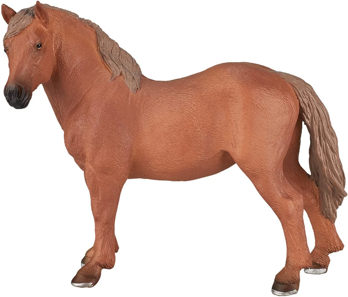 Horse World Suffolk Punch Merrie - 387195 van Mojo in Bruin – productfoto