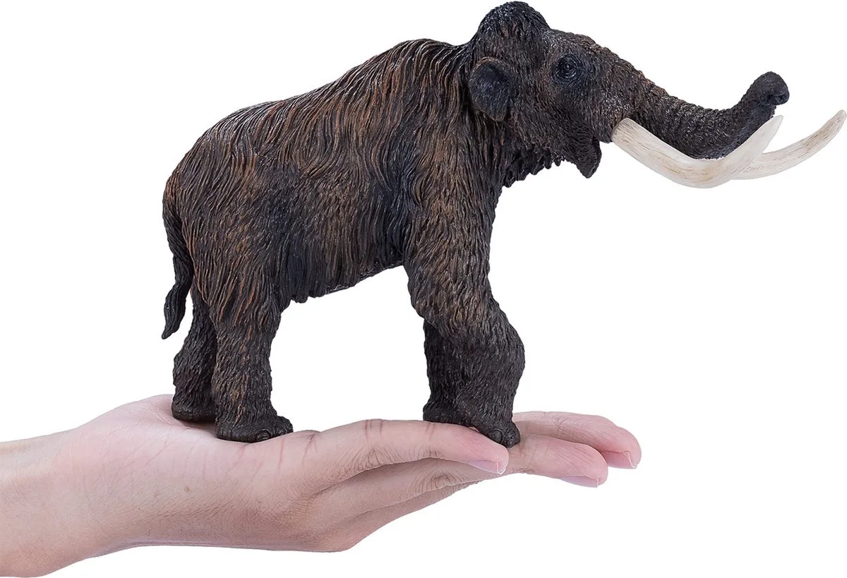 Prehistorie Wolharige Mammoet - 381049 van Mojo in Donkerbruin – productfoto