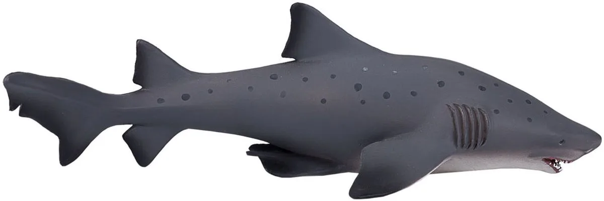 Sealife Zandtijgerhaai Groot 387355 by Mojo in Grey, White – product photo