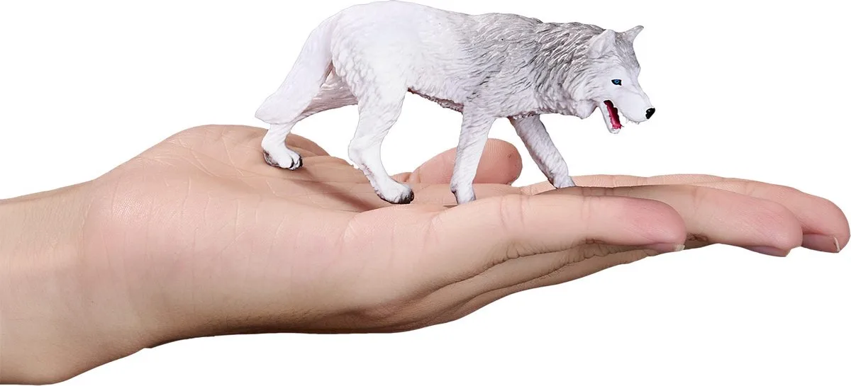 Wildlife Arctische Wolf - 381052 van Mojo in Grijs, Wit – productfoto