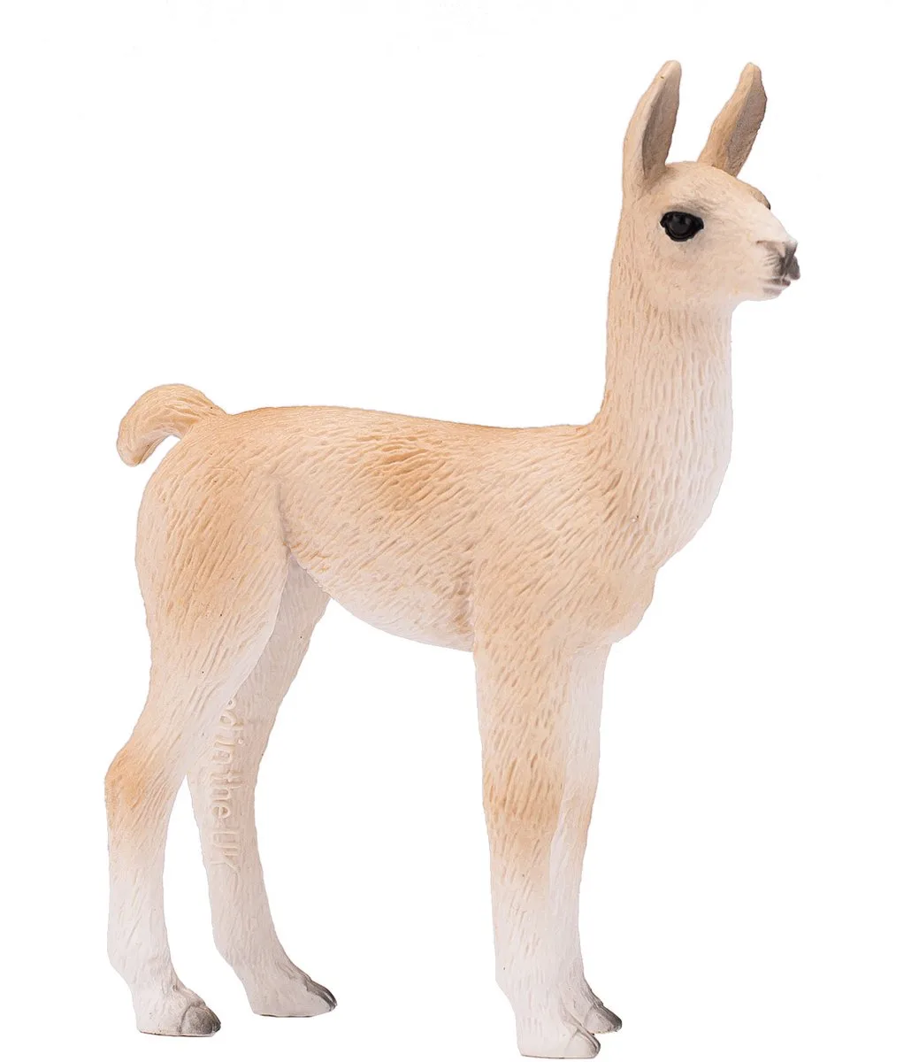 Wildlife Baby Lama - 387392 van Mojo in Beige – productfoto