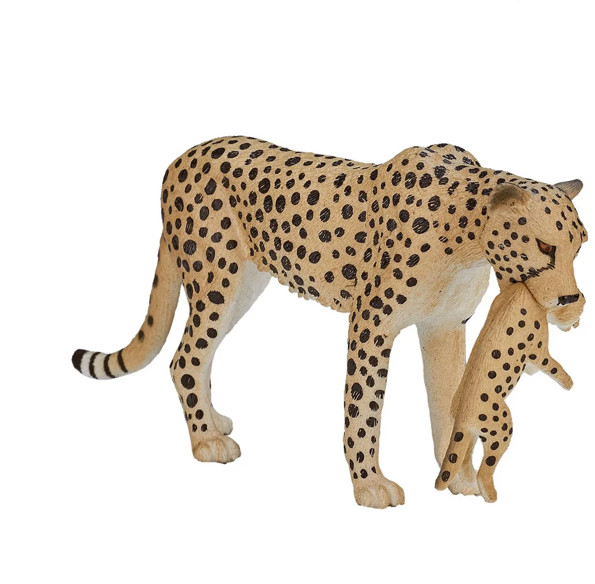 Wildlife Cheetah Vrouwtje met Welp - 387167 från Mojo i Gul, Brun – produktbild