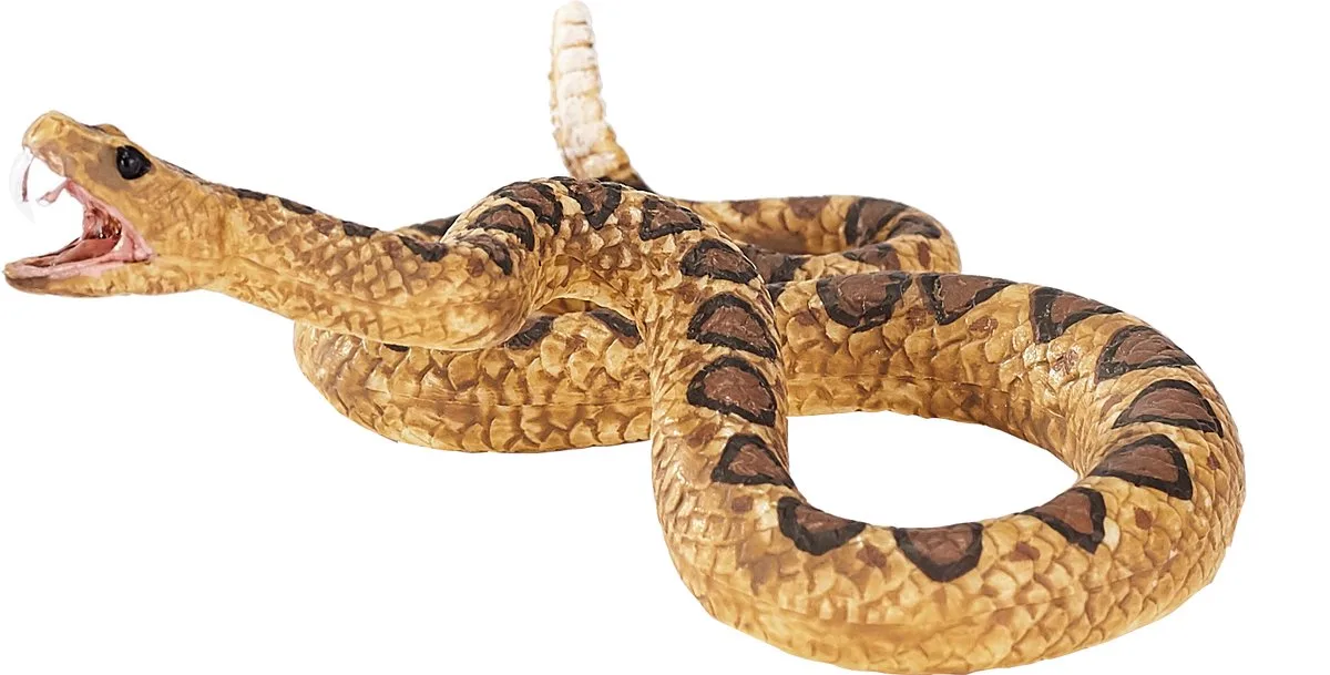 Wildlife Rattlesnake von Mojo in Braun, Gelb – Produktfoto