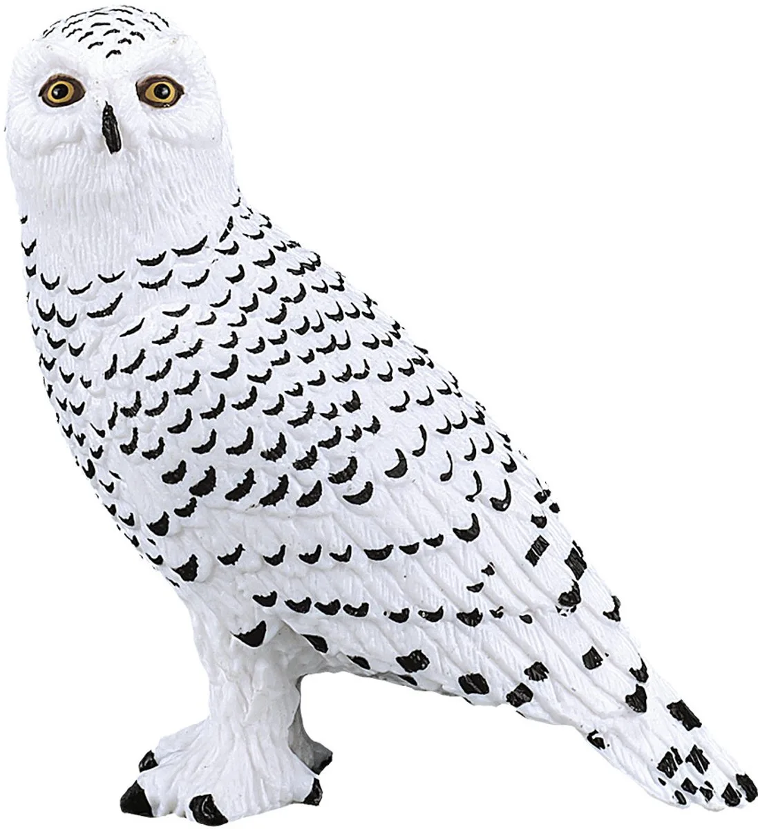 Wildlife Snowy Owl von Mojo in Weiß, Schwarz – Produktfoto