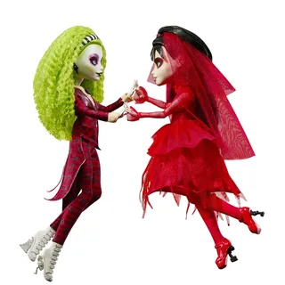 Beetlejuice-poppen 2 Eenheden Rood Kinderen van Monster High in Meerkleurig – productfoto 2 van 5