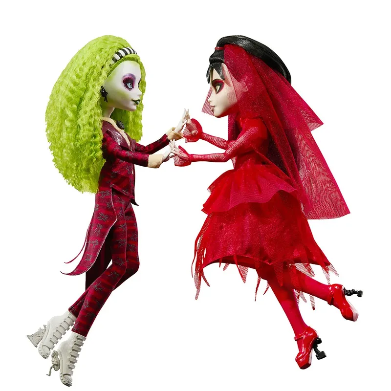 Beetlejuice-poppen 2 Eenheden Rood Kinderen van Monster High in Meerkleurig – productfoto 2 van 5