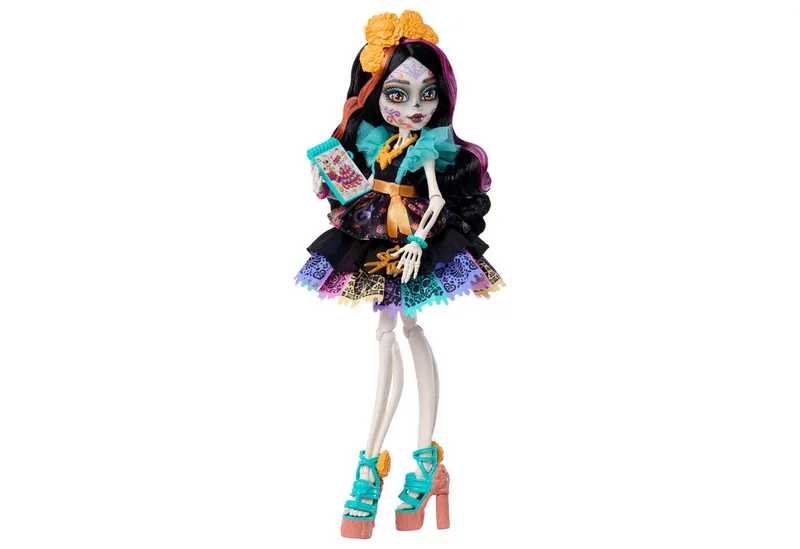Calaveras - Modepop met huisdier Candelita van Monster High in Skelita – productfoto 2 van 5