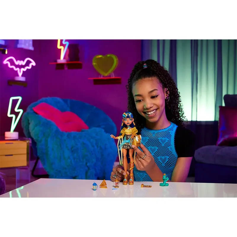 Cleo De Nile - Modepop van Monster High in Cleo De Nile – productfoto 6 van 6