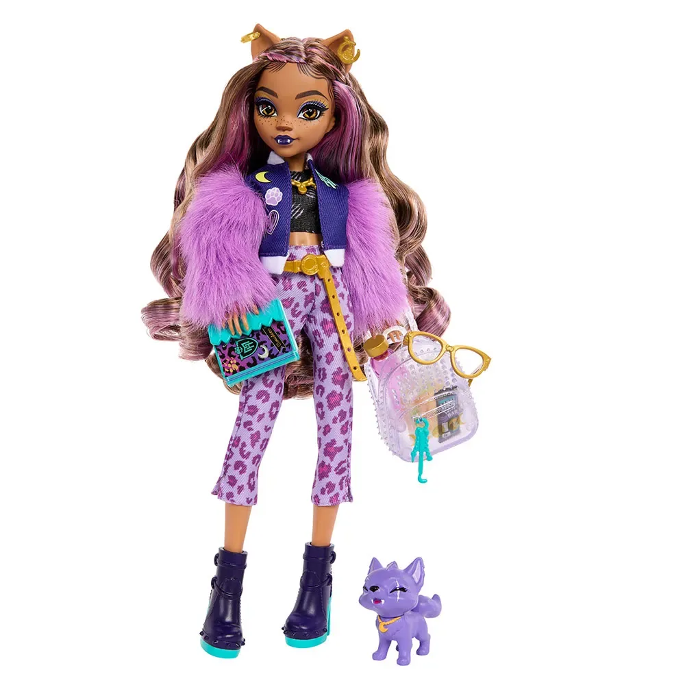 Fantastische Clawdeen Wolf-pop van Monster High – productfoto