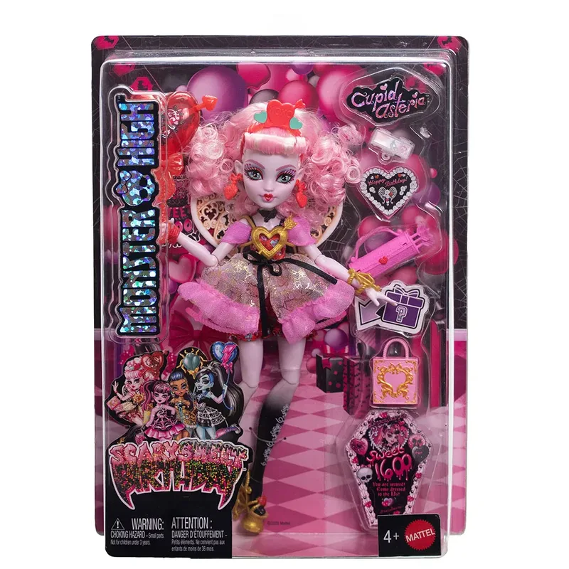 Griezelig Zoete Verjaardags-draculaura-pop by Monster High – product photo 5 of 6