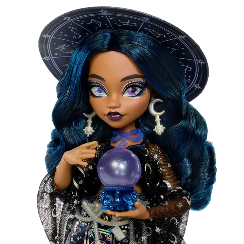 Moonspell Magic van Monster High - modepop - Clairvoyant Witch met accessoires från Monster High i Claire de Luna – produktbild 4 av 5