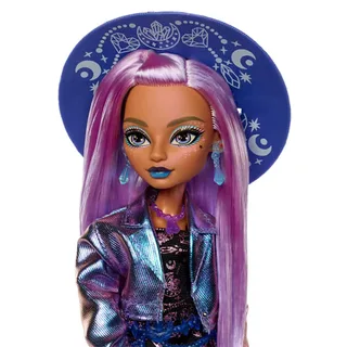 Moonspell Magic van Monster High - modepop - Crystal Witch met accessoires van Monster High in Layla Stone – productfoto 4 van 6