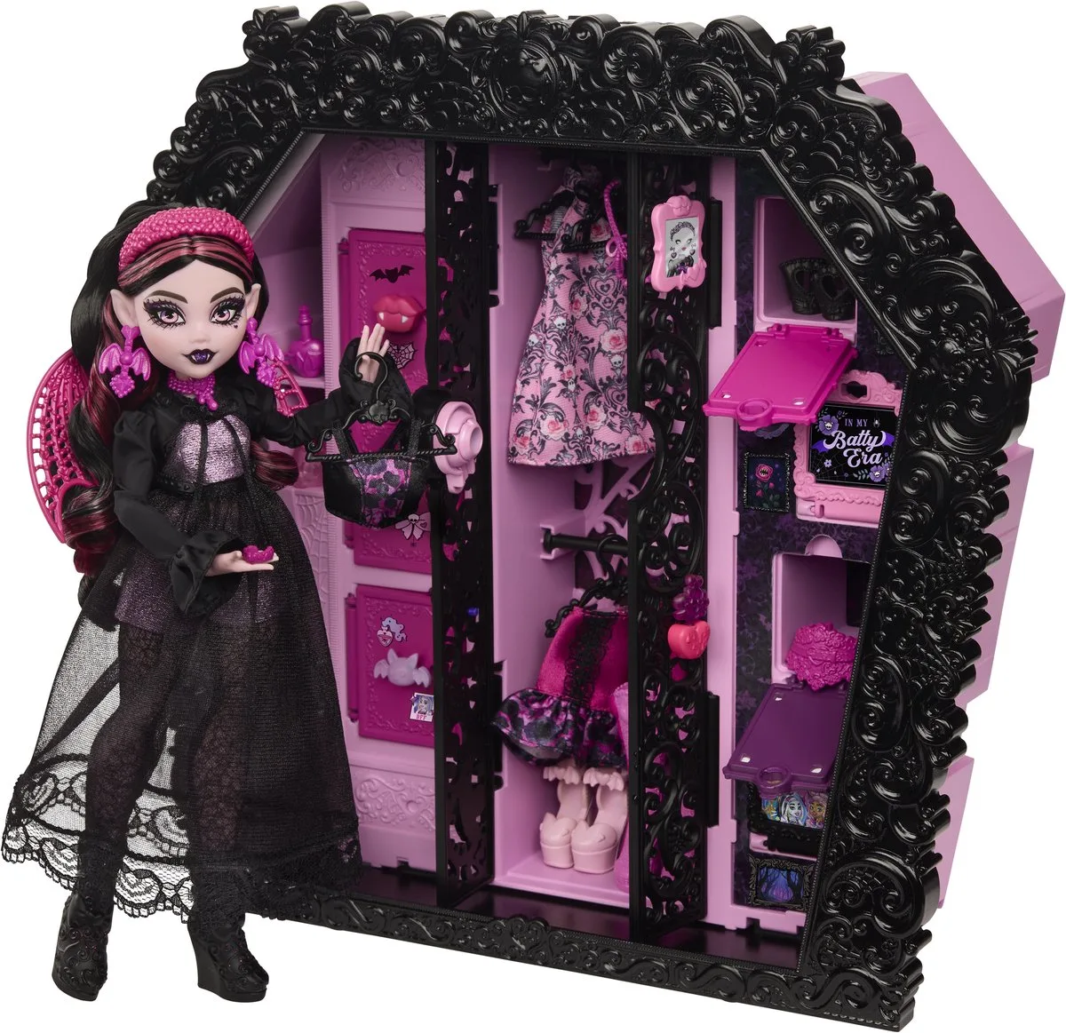 Skulltimate Secrets Ultimate Skulltimate speelset met Draculaura pop en 40 accessoires van Monster High in Meerkleurig – productfoto