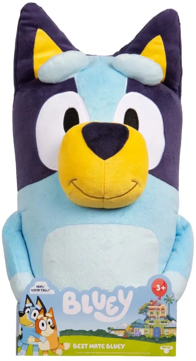 BLUEY - Jumbo pluchen Bluey Knuffel - ca. 45 cm by Moose Toys in Blue – product photo 1 of 2