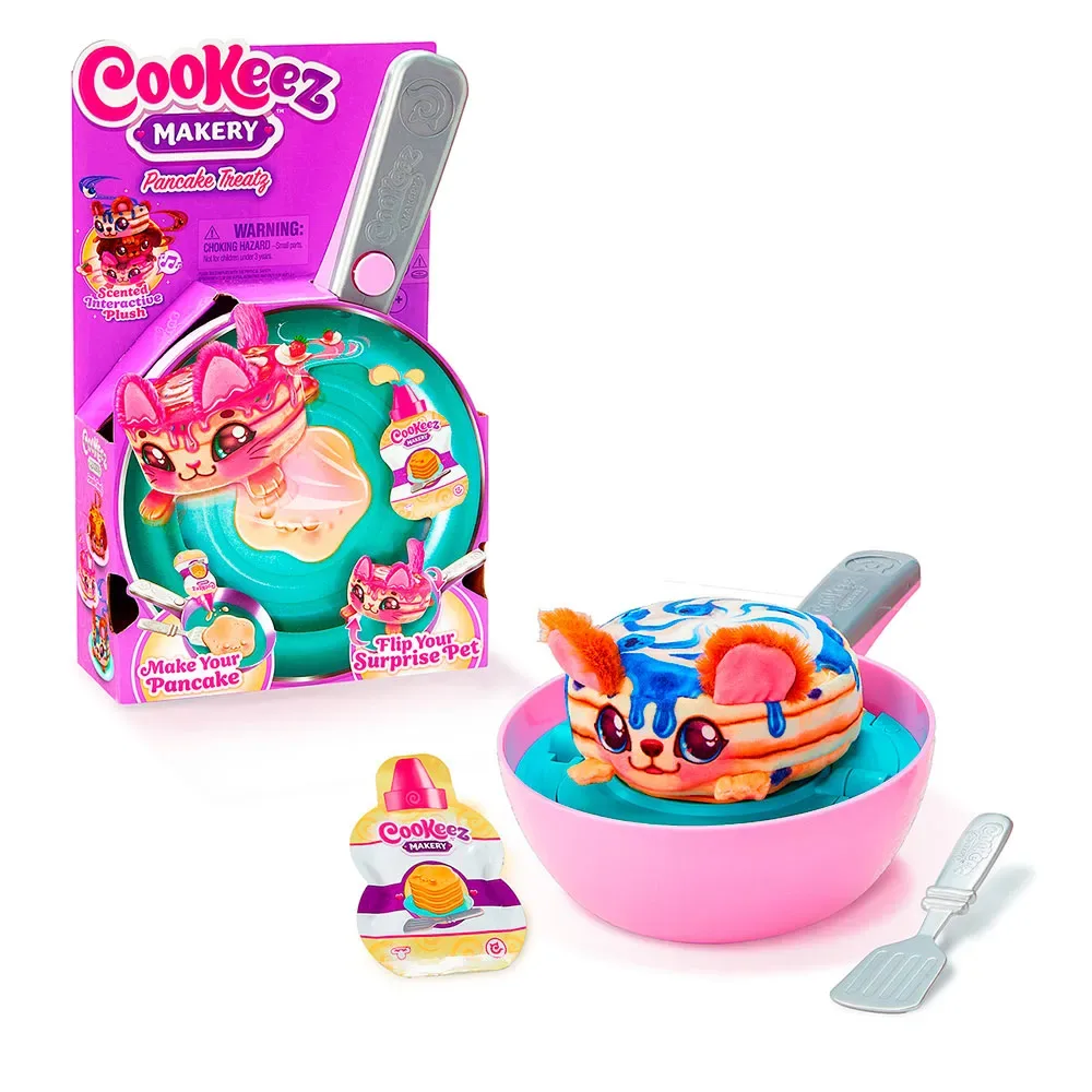 Cookeez Makery Magic Frying Pan Knuffelbeer från Moose Toys – produktbild