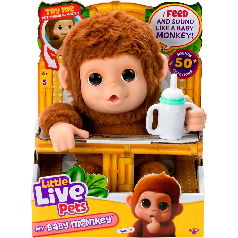 Moose Little Live Pets Äffchen von Moose Toys – Produktfoto