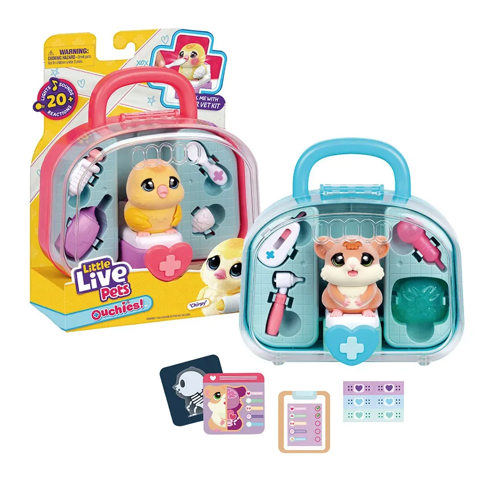 Moose Little Live Pets Ouchies Vet Kit 2 Modèles Expédition Aléatoire Assorti de Moose Toys – photo du produit