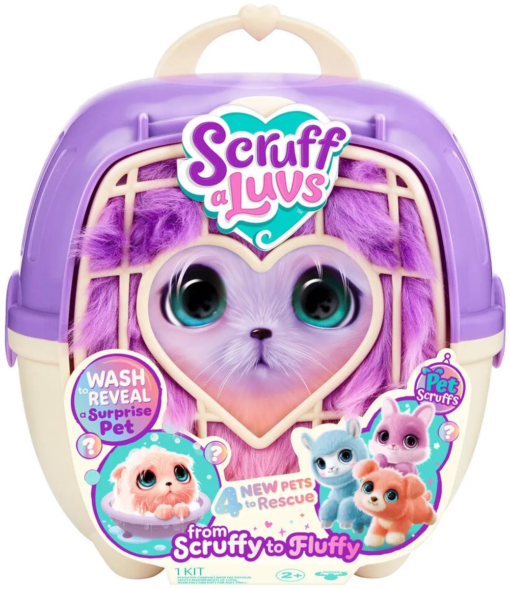 Moose Plüschfigur Scruff-a-Luvs Haustier - Rainbow Pets, Variante nicht wählbar von Moose Toys – Produktfoto