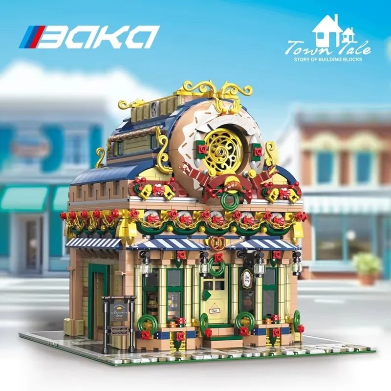 BAKA 33202 – Donut Dessert Workshop | 2664-delige de Mould King en 33202 – photo du produit