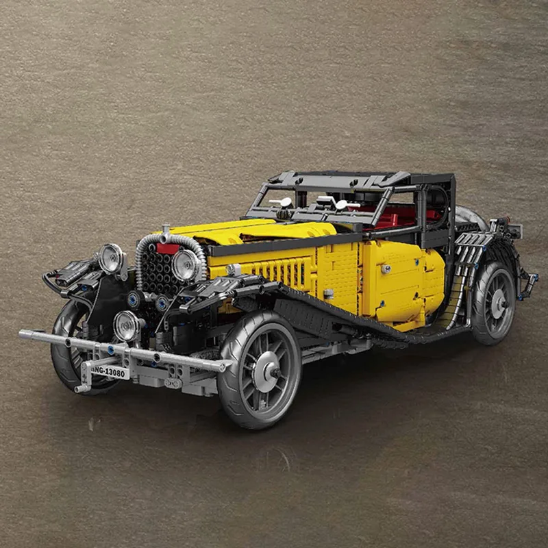 Bugatti 50T technische bouwset / modelbouw de Mould King en Black – photo du produit