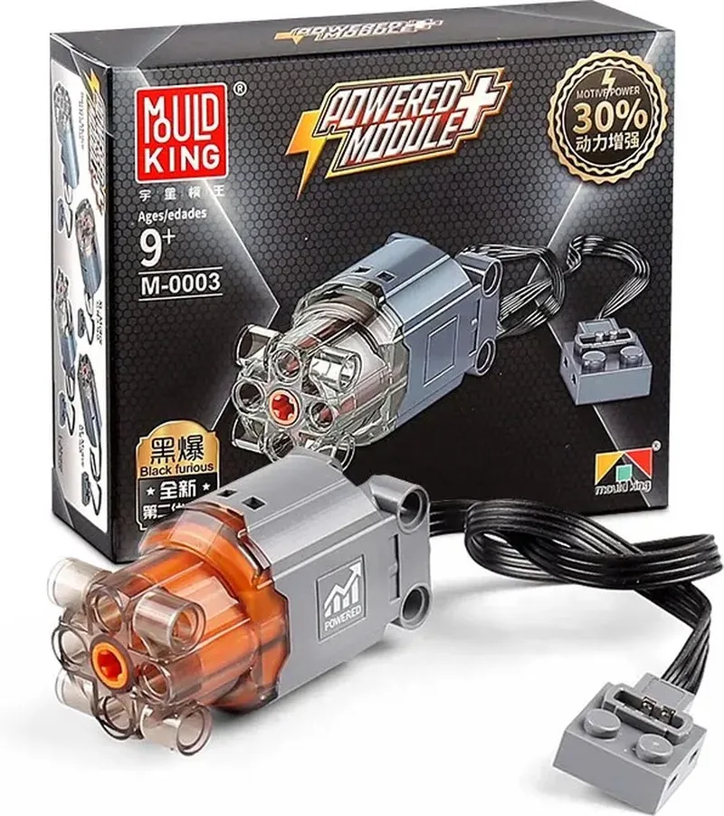 L-Motor – Power Functions –Compatibel met LEGO Cada - Mould king - Reobrix - En de rest van de merken? – RC Motor voor Bouwstenen – Krachtige Motor voor Auto’s, Kranen en Techniek de Mould King en Motor L – photo du produit