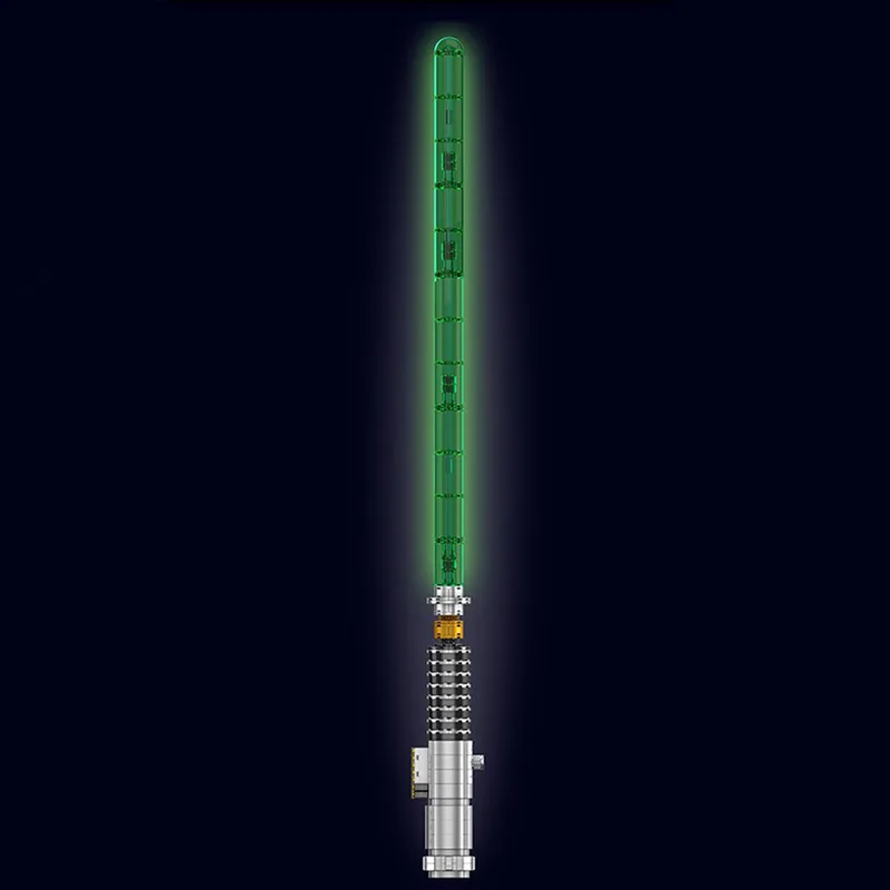 Luke Skywalker lichtsabel technische bouwset / modelbouw by Mould King in Green – product photo