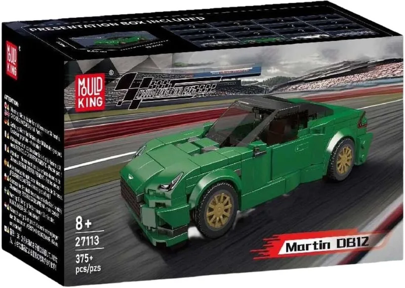 Martin DB12 Automodel 27113 von Mould King in Vert – Produktfoto
