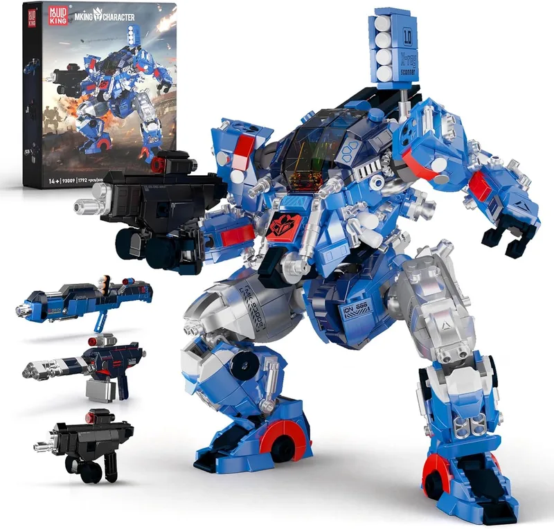 Mech Warrior Bouwsteen Set - 1792 Delen by Mould King – product photo