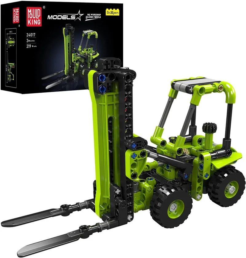 Mini-heftruck by Mould King in Vert – product photo