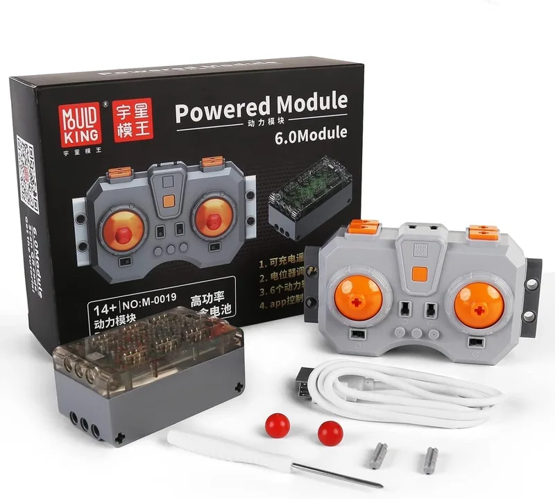 MOLD KING APP Afstandsbediening 6.0 V Intelligente batterij Motor Power Module de Mould King en MOLD KING APP 6.0 V – photo du produit