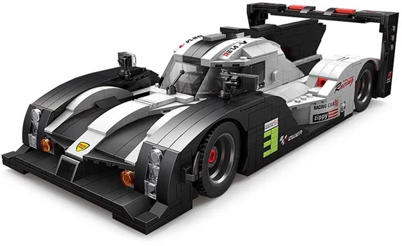 Mould King 10002 Formule Racing 919 de Mould King en Zilver – photo du produit
