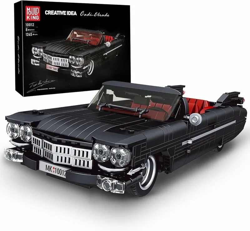 Mould King 10012S Classic Car by Mould King in Noir – product photo