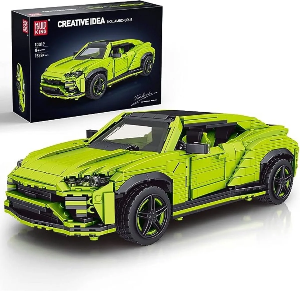 Mould King 10019 Lambo SUV van Mould King in Groen – productfoto