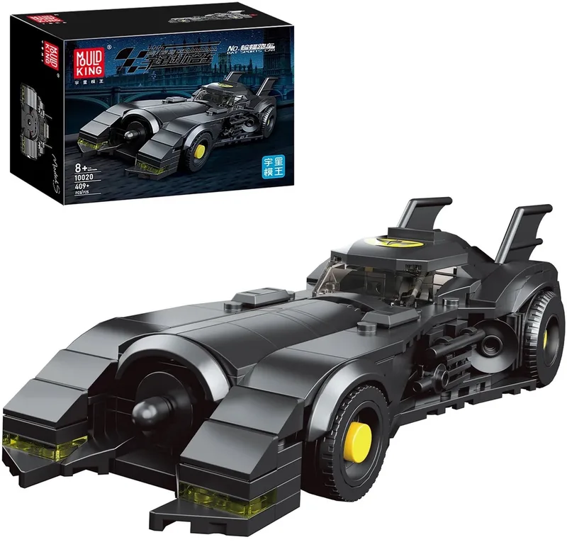 Mould King 10020S Batmobile van Mould King in Zwart – productfoto