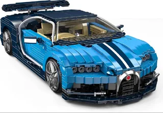 Mould King 10111 Supercar van Mould King in Blauw – productfoto 2 van 5