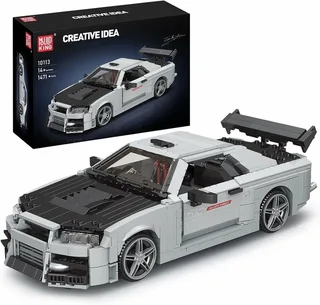 Mould King 10113 Skyline GTR R34 by Mould King in Gris et noir – product photo 1 of 5