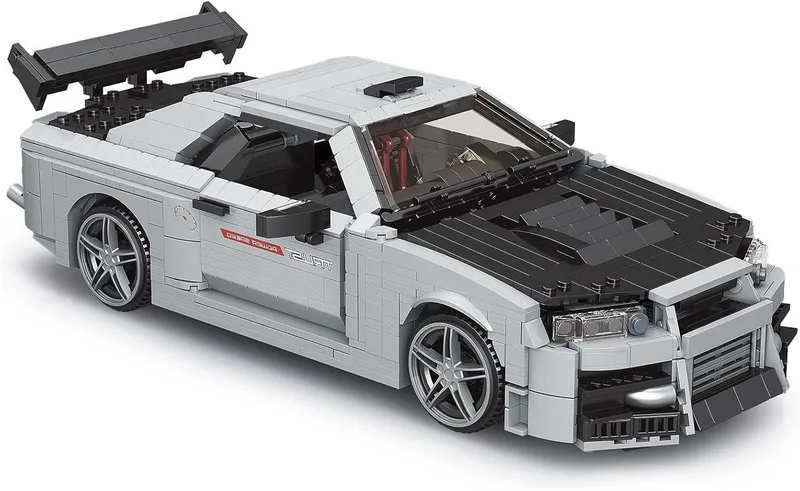 Mould King 10113 Skyline GTR R34 by Mould King in Gris et noir – product photo 2 of 5
